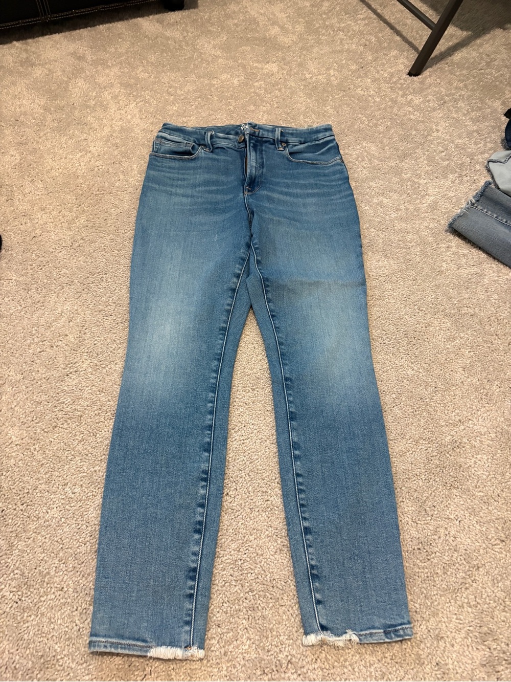 Good American Light Blue Skinny Jeans